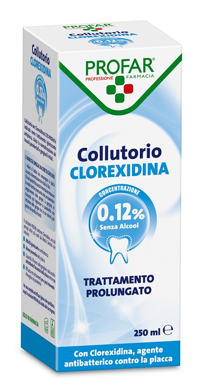 COLLUTORIO CLOREXIDINA 0,12% 250 ML PROFAR - Farmacia Artemisia di Montecuollo Dott. Angelo snc