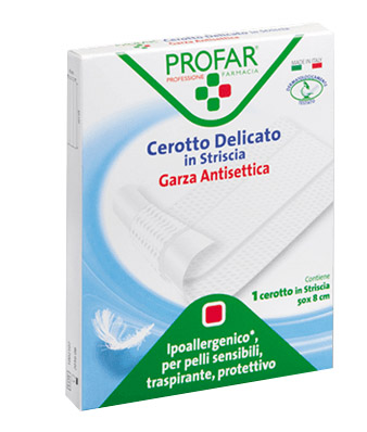 CEROTTO TESSUTO NON TESSUTO DELICATO 1 STRISCIA 50X8 CM PROFAR - Farmacia Artemisia di Montecuollo Dott. Angelo snc