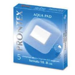 GARZA COMPRESSA PRONTEX AQUA PAD 10X8CM 5 PEZZI - Farmacia Artemisia di Montecuollo Dott. Angelo snc