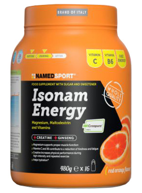ISONAM ENERGY ORANGE POLVERE 480 G - Farmacia Artemisia di Montecuollo Dott. Angelo snc