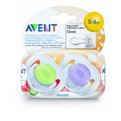AVENT SUCCHIETTO TRASPARENTE IN SILICONE 0-6 MESI - Farmacia Artemisia di Montecuollo Dott. Angelo snc