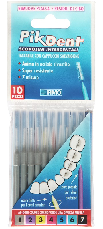 PIKDENT STUZZICOLINO 1 GRIGIO 10 PEZZI - Farmacia Artemisia di Montecuollo Dott. Angelo snc