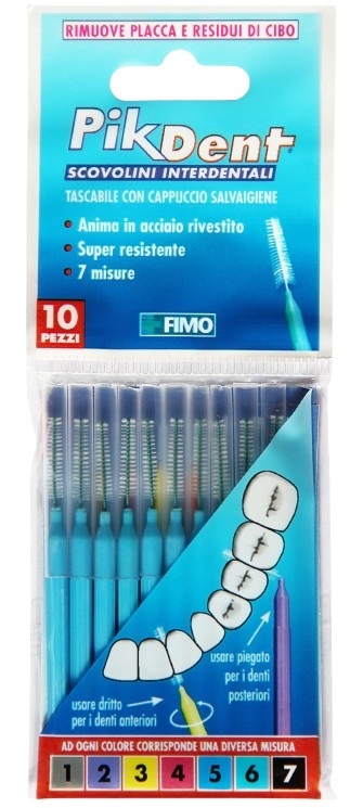PIKDENT STUZZICOLINO 5 AZZURRO 10 PEZZI - Farmacia Artemisia di Montecuollo Dott. Angelo snc