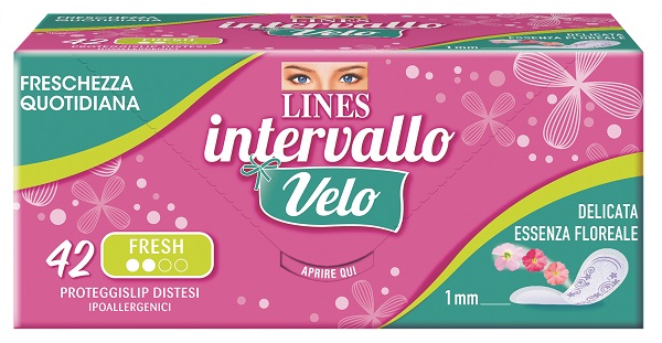 LINES INTERVALLO VELO FIORI E AGRUMI 42 PEZZI COUPON - Farmacia Artemisia di Montecuollo Dott. Angelo snc