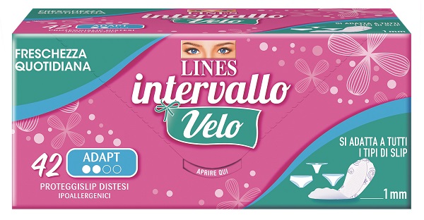 LINES INTERVALLO VELO ADAPT 42 PEZZI COUPON - Farmacia Artemisia di Montecuollo Dott. Angelo snc