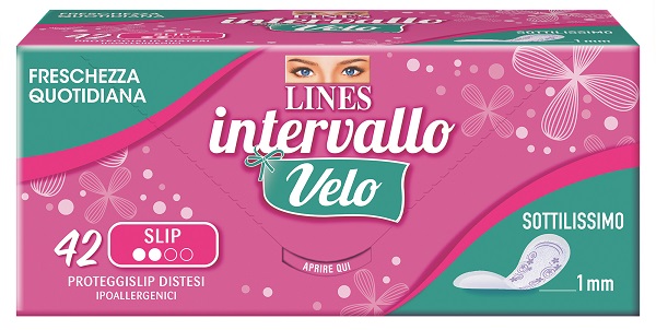 LINES INTERVALLO VELO SLIP 42 PEZZI COUPON - Farmacia Artemisia di Montecuollo Dott. Angelo snc