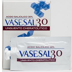 VASESAL 30 6 BUSTINE UNGUENTO CHERATOLITICO - Farmacia Artemisia di Montecuollo Dott. Angelo snc