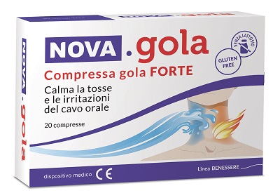 NOVA GOLA COMPRESSA GOLA FORTE 20 COMPRESSE - Farmacia Artemisia di Montecuollo Dott. Angelo snc