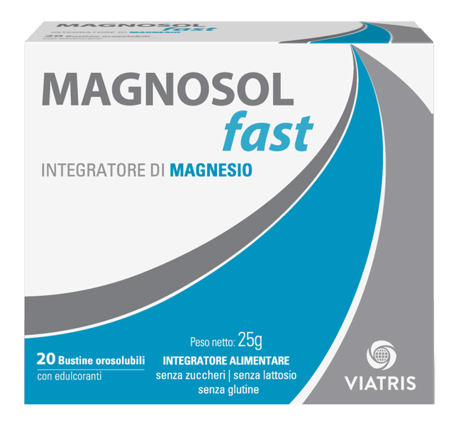 MAGNOSOL FAST 20 BUSTINE OROSOLUBILI - Farmacia Artemisia di Montecuollo Dott. Angelo snc
