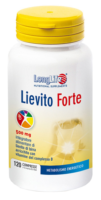 LONGLIFE LIEVITO FORTE 120 COMPRESSE - Farmacia Artemisia di Montecuollo Dott. Angelo snc
