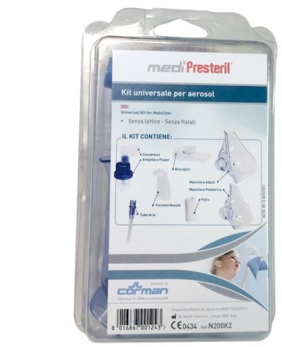 KIT NEBULIZZAZIONE MEDIPRESTERIL UNIVERSALE - Farmacia Artemisia di Montecuollo Dott. Angelo snc