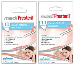 CEROTTO PER SUTURA MEDIPRESTERIL DELICATO TNT 3X75MM 10 PEZZI - Farmacia Artemisia di Montecuollo Dott. Angelo snc