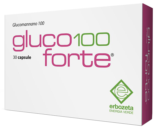 GLUCO 100 FORTE GLUCOMANNANO 100 30 CAPSULE DA 900 MG - Farmacia Artemisia di Montecuollo Dott. Angelo snc