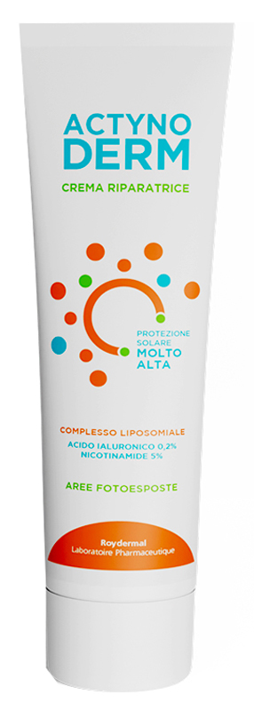 ACTYNODERM CREMA RIPARATRICE AREE FOTOESPOSTE PROTEZIONE SOLARE MOLTO ALTA 30 ML - Farmacia Artemisia di Montecuollo Dott. Angelo snc