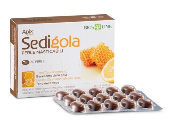 SEDIGOLA PERLE MASTICABILI 30 PERLE - Farmacia Artemisia di Montecuollo Dott. Angelo snc