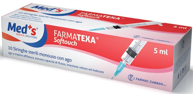 SIRINGA MEDS 5 ML 14 GAUGE 10 PEZZI - Farmacia Artemisia di Montecuollo Dott. Angelo snc