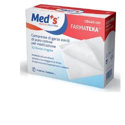 GARZA COMPRESSA MEDS FARMATEXA OCULARE 10 PEZZI - Farmacia Artemisia di Montecuollo Dott. Angelo snc