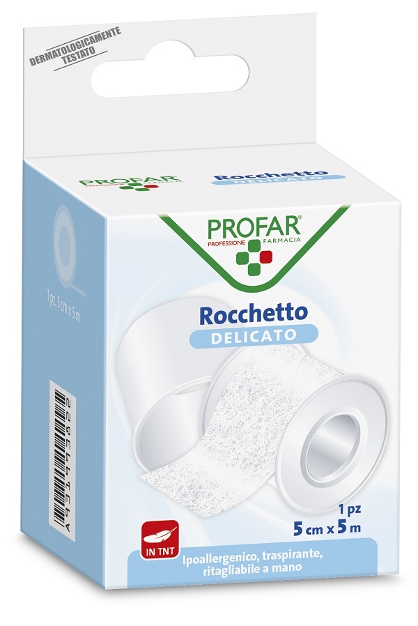 CEROTTO ROCCHETTO TESSUTO NON TESSUTO DELICATO CM 5X5 M PROFAR - Farmacia Artemisia di Montecuollo Dott. Angelo snc