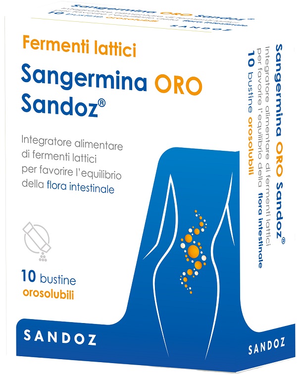SANGERMINA ORO 10 BUSTINE OROSOLUBILE - Farmacia Artemisia di Montecuollo Dott. Angelo snc