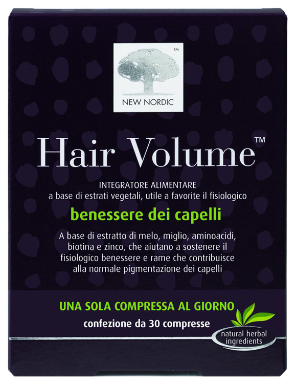 HAIR VOLUME INTEGRATORE ALIMENTARE BLISTER 30 COMPRESSE - Farmacia Artemisia di Montecuollo Dott. Angelo snc