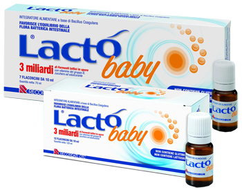LACTO BABY 12 FLACONCINI 3 MILIARDI 10 ML - Farmacia Artemisia di Montecuollo Dott. Angelo snc