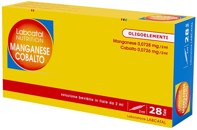 LABCATAL NUTRITION MANGANESE/COBALTO 28 FIALE 2 ML - Farmacia Artemisia di Montecuollo Dott. Angelo snc