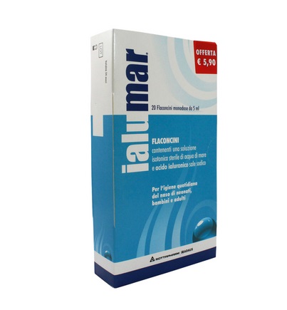 SOLUZIONE ISOTONICA IALUMAR 20 FLACONCINI MONODOSE 5 ML - Farmacia Artemisia di Montecuollo Dott. Angelo snc