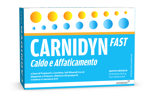 CARNIDYN FAST 20 BUSTINE - Farmacia Artemisia di Montecuollo Dott. Angelo snc