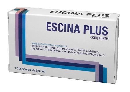 ESCINA PLUS 20 COMPRESSE - Farmacia Artemisia di Montecuollo Dott. Angelo snc