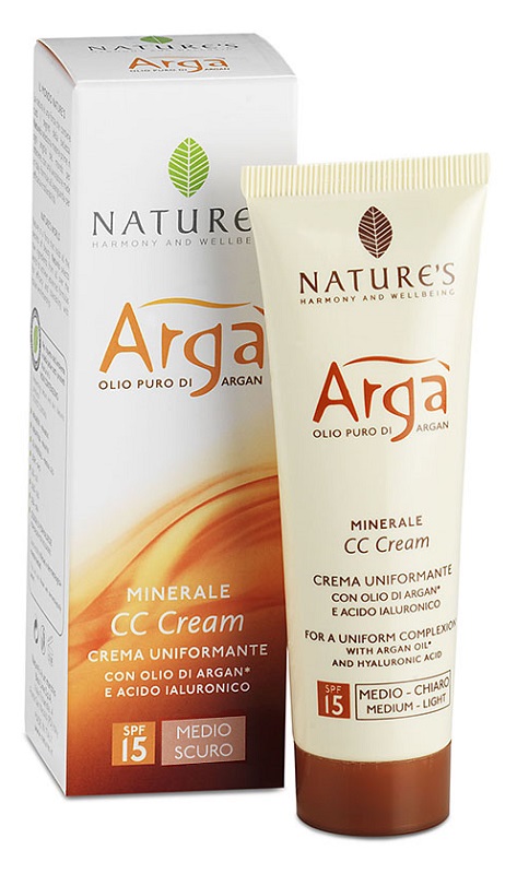 ARGA' CC CREAM VISO MEDIO SCURA 50 ML NATURE'S - Farmacia Artemisia di Montecuollo Dott. Angelo snc