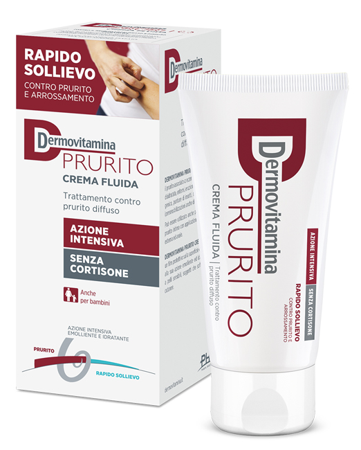 DERMOVITAMINA PRURITO CREMA FLUIDA AZIONE INTENSIVA SENZA CORTISONE 150 ML - Farmacia Artemisia di Montecuollo Dott. Angelo snc