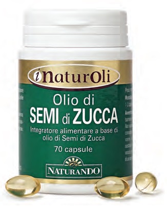 NATUROLI OLIO DI SEMI DI ZUCCA 70 CAPSULE - Farmacia Artemisia di Montecuollo Dott. Angelo snc