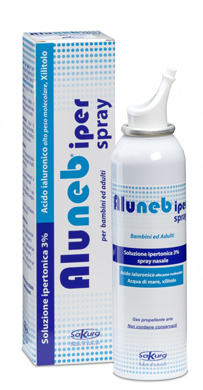 ALUNEB SOLUZIONE IPERTONICA 3% SPRAY NASALE 125 ML - Farmacia Artemisia di Montecuollo Dott. Angelo snc