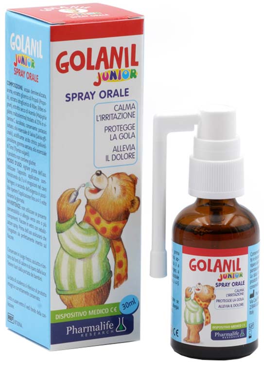 SPRAY ORALE GOLANIL JUNIOR 30 ML - Farmacia Artemisia di Montecuollo Dott. Angelo snc