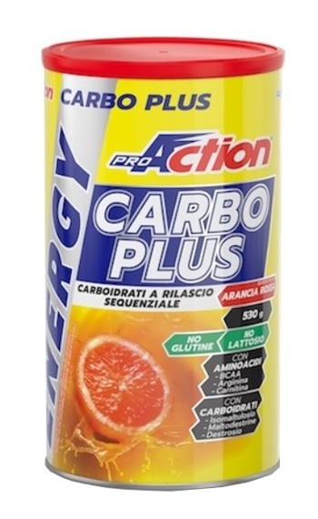 PROACTION CARBO PLUS ALL'ARANCIA ROSSA 530 G - Farmacia Artemisia di Montecuollo Dott. Angelo snc