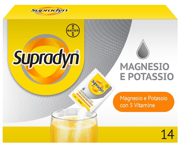 SUPRADYN MAGNESIO POTASSIO SENZA ZUCCHERO 14 BUSTINE 4 G - Farmacia Artemisia di Montecuollo Dott. Angelo snc