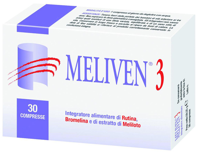 MELIVEN 3 30 COMPRESSE - Farmacia Artemisia di Montecuollo Dott. Angelo snc
