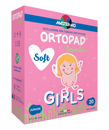 CEROTTO OCULARE PER ORTOTTICA ORTOPAD SOFT GIRLS JUNIOR 20 PEZZI - Farmacia Artemisia di Montecuollo Dott. Angelo snc