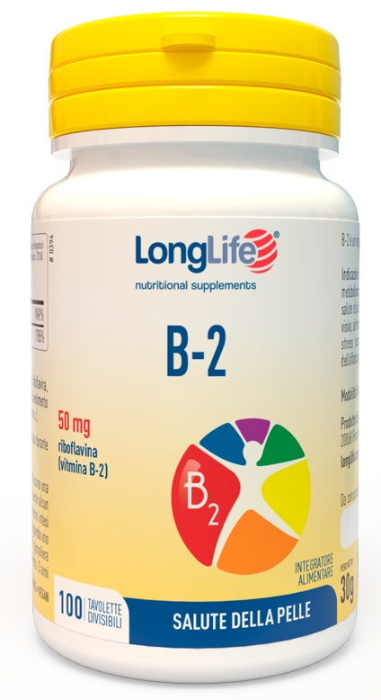 LONGLIFE B2 50 MG 100 TAVOLETTE DIVISIBILI - Farmacia Artemisia di Montecuollo Dott. Angelo snc