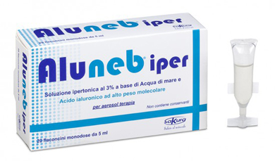 ALUNEB SOLUZIONE IPERTONICA 20 FLACONCINI MONODOSE DA 5 ML - Farmacia Artemisia di Montecuollo Dott. Angelo snc