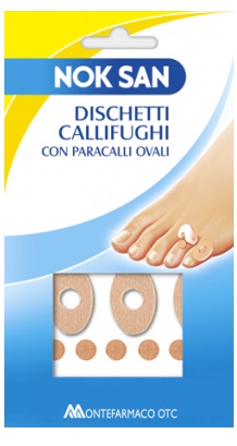 NOK SAN DISCHETTI CALLIFUGHI CON PARACALLI OVALI - Farmacia Artemisia di Montecuollo Dott. Angelo snc