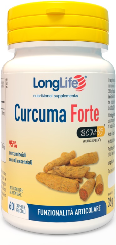 LONGLIFE CURCUMA FORTE 60 CAPSULE VEGETALI - Farmacia Artemisia di Montecuollo Dott. Angelo snc