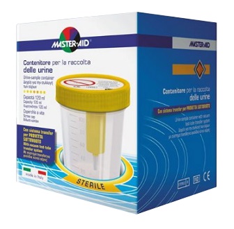 CONTENITORE RACCOLTA URINA SOTTOVUOTO MASTER-AID 120 ML - Farmacia Artemisia di Montecuollo Dott. Angelo snc