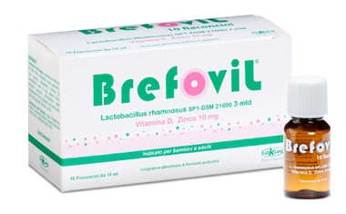 BREFOVIL 10 FLACONCINI MONODOSE DA 10 ML GUSTO LAMPONE - Farmacia Artemisia di Montecuollo Dott. Angelo snc