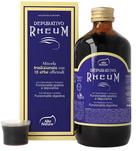DEPURATIVO RHEUM MISCELA ERBE OFFICINALI 250 ML - Farmacia Artemisia di Montecuollo Dott. Angelo snc