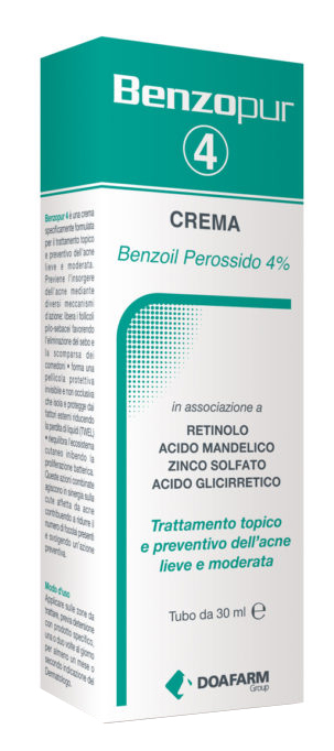 BENZOPUR 4 CREMA 30 ML - Farmacia Artemisia di Montecuollo Dott. Angelo snc