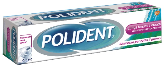 ADESIVO PROTESI DENTALI POLIDENT LUNGA TENUTA 70 G - Farmacia Artemisia di Montecuollo Dott. Angelo snc