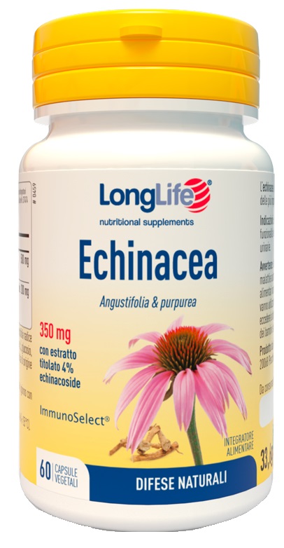 LONGLIFE ECHINACEA 60 CAPSULE VEGETALI - Farmacia Artemisia di Montecuollo Dott. Angelo snc