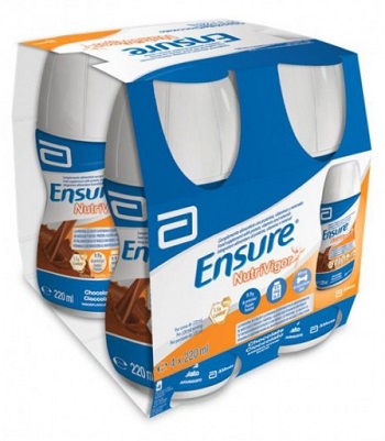 ENSURE NUTRIVIGOR CIOCCOLATO 4 BOTTIGLIE DA 220 ML - Farmacia Artemisia di Montecuollo Dott. Angelo snc