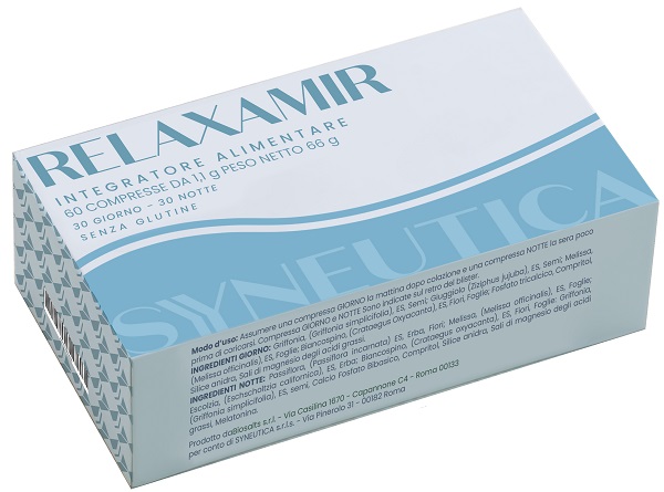 RELAXAMIR 60 COMPRESSE - Farmacia Artemisia di Montecuollo Dott. Angelo snc